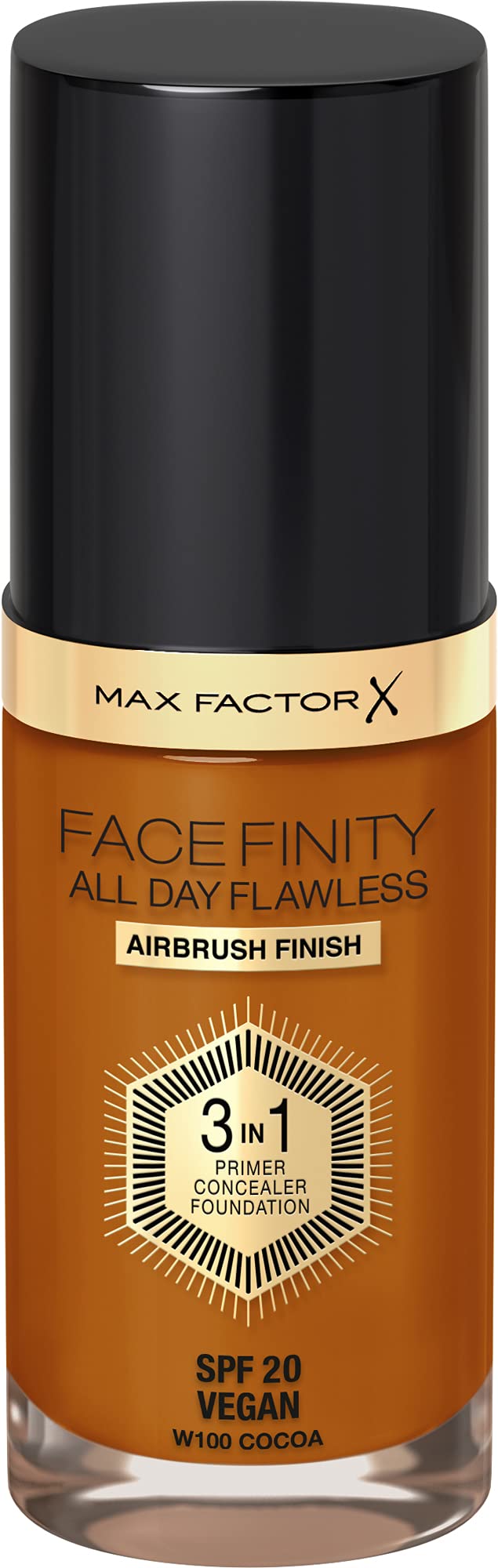 Max Factor Max Factor Xperience Spf 10 Weightless Foundation liquid Foundation Natural finish No. 100 Sun Tan 30 ml