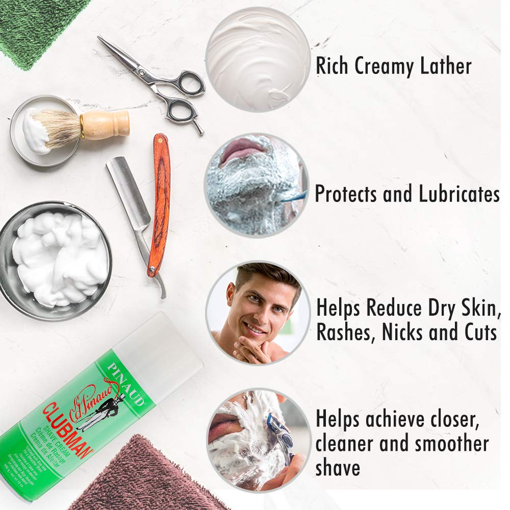Clubman Shave Cream 12 Ounce (354ml) (2 Pack)
