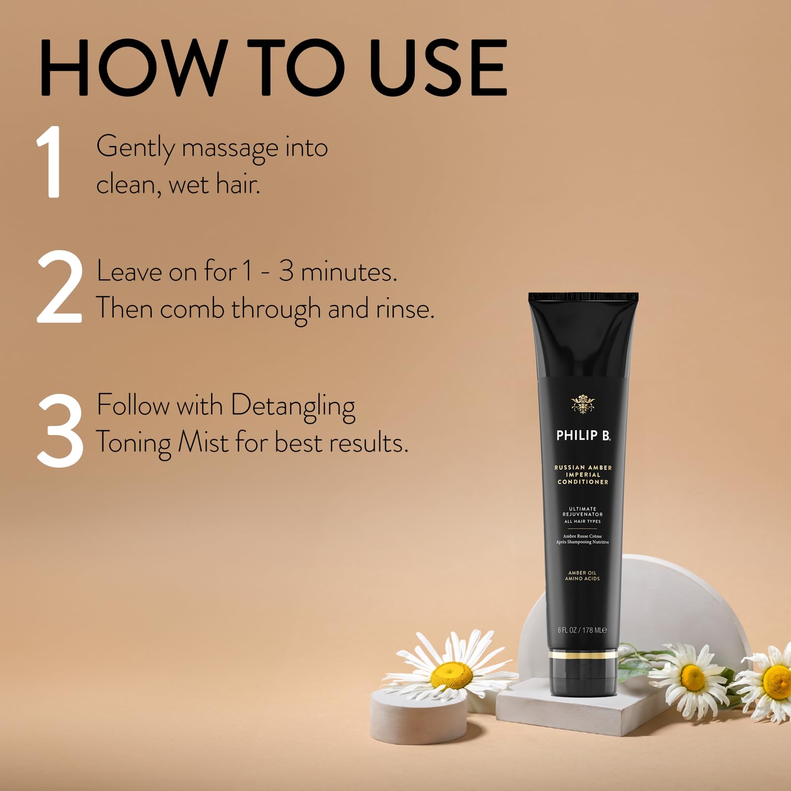 Philip B Russian Amber Imperial Conditioning Creme, 6 Ounce