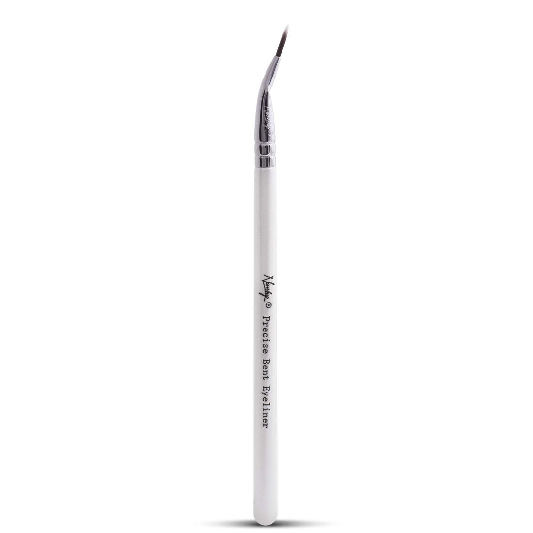 Nanshy Precise Ultra Fine Thin Tip Bent Eyeliner Makeup Brush for Applying Gel Cream Liquid Eye Liner by Nanshy