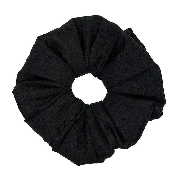 Kitsch Dinner Scrunchies, Hair Scrunchies, Big Scrunchies (Black)