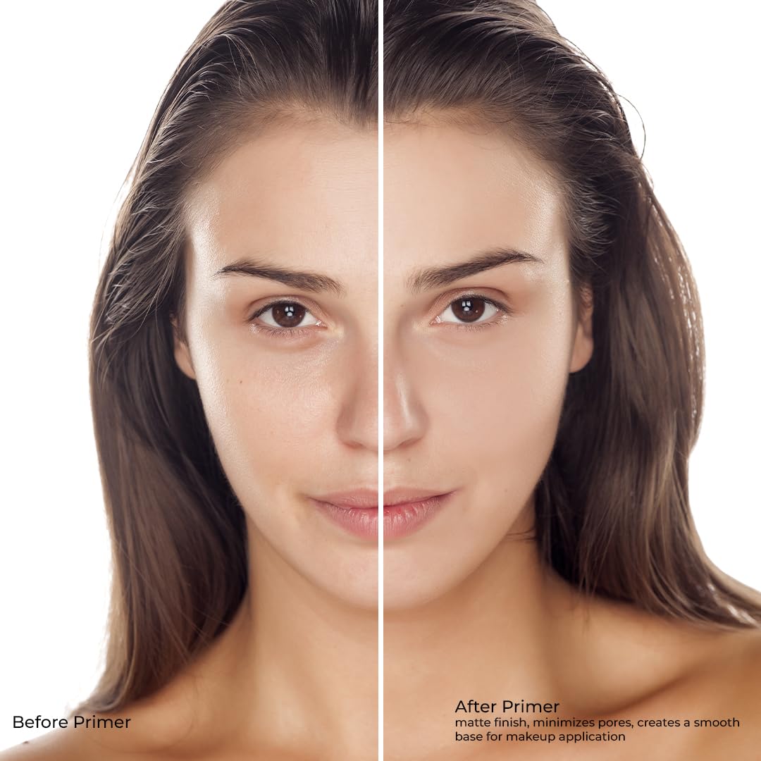 Makeup Revolution Mattify Matte and Fix Face Primer, Lightweight & Translucent Formula, for a Smooth Complexion, Vegan & Cruelty-Free, 0.94 Fl Oz