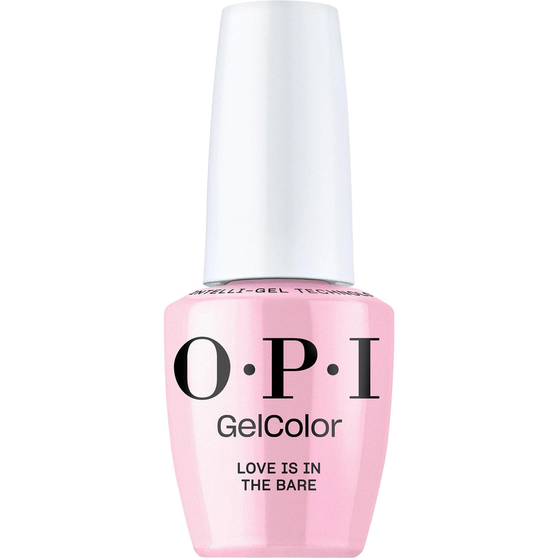 OPI GelColor Love is in the Bare | Sheer Soft Pink Crème UV Cure Gel Nail Polish | Vegan & HEMA Free, Long Lasting, High Shine