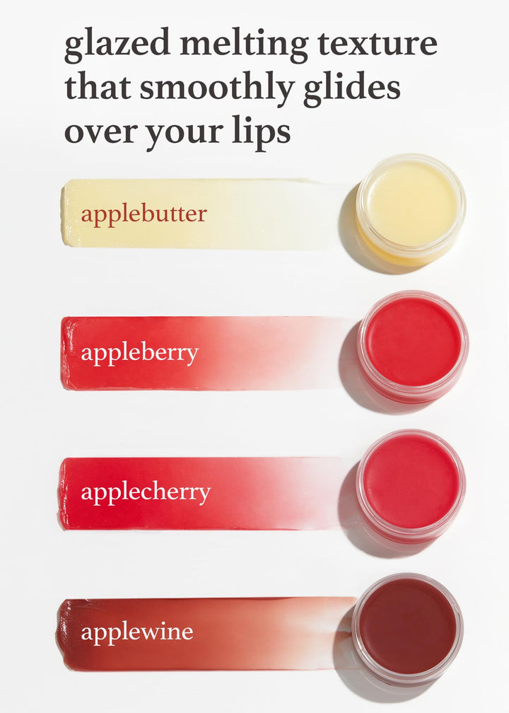 NOONI Applebutter Lip Mask 0.42 Ounces, Moisturzing lip care, Softening formula, Mineral oil free, Day&Night protect lip care, Rich lip balm, Ultra moisture, Peeling lips, Lip primer, Lip scrub