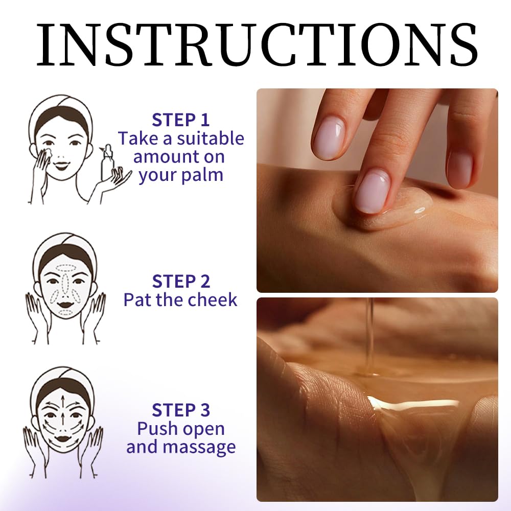 Snail Mucin Serum For Face Nourishing and Moisturizing Firming Suitable For Mature Liquid Late-night People Sensitive Skin1floz/30ml