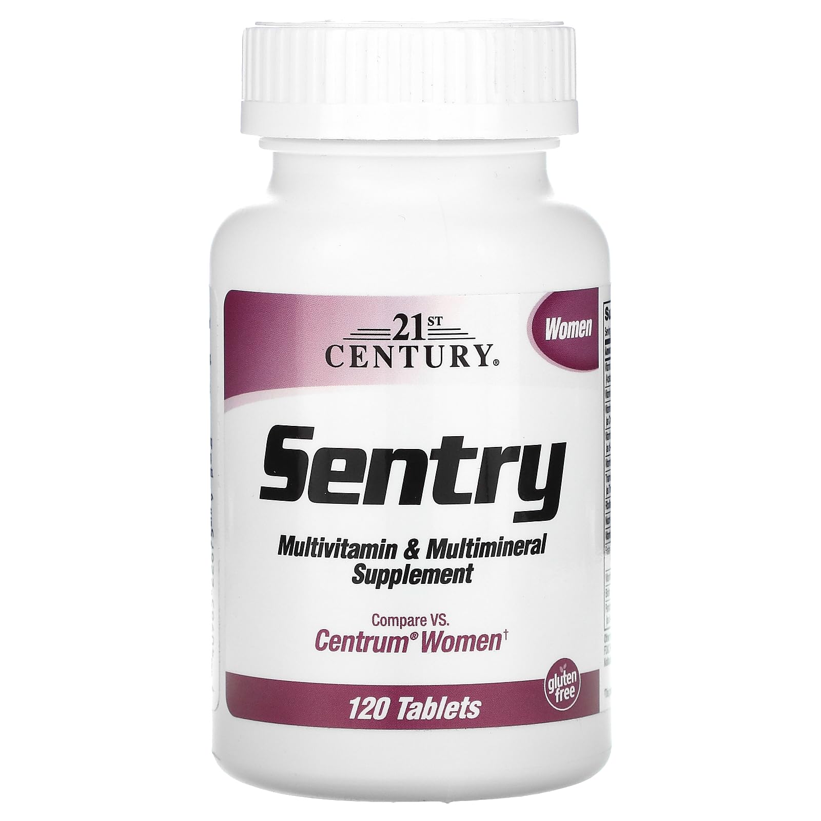 21st Century Sentry Women Multivitamin Tablets, 120 Count