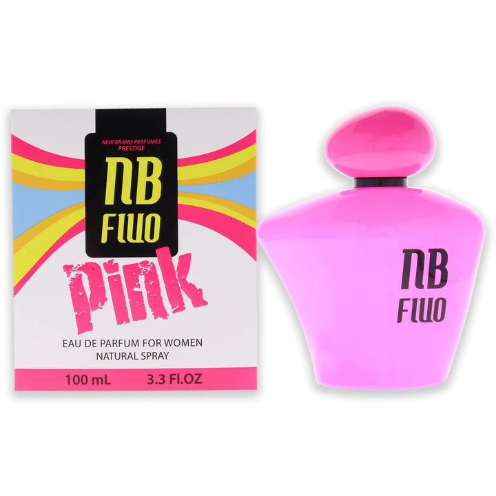 New Brand Fluo Pink EDP Spray Women 3.3 oz