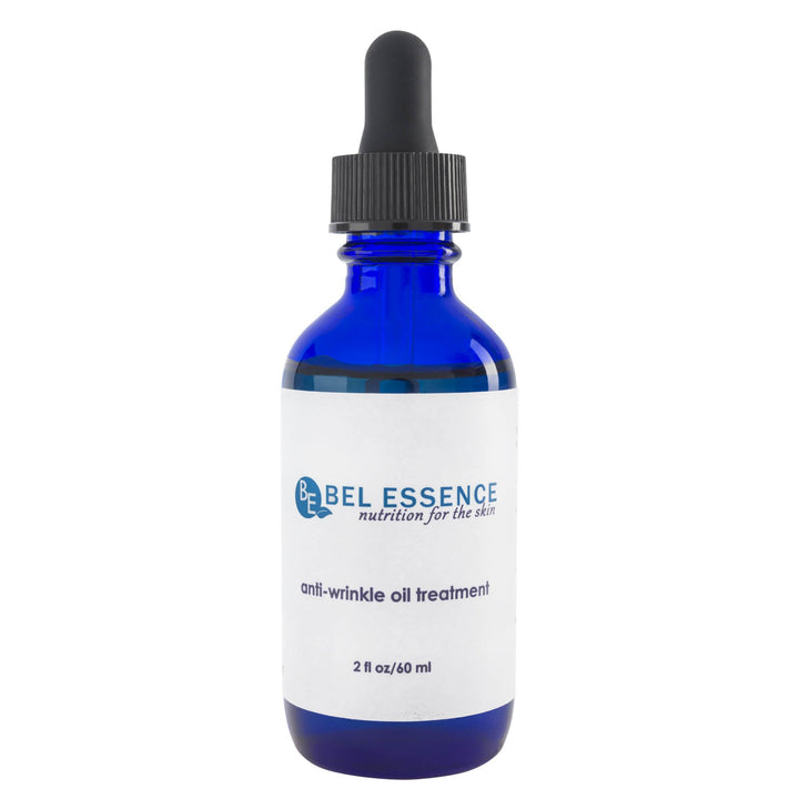 Bel Essence Organic Anti-Wrinkle Oil Treatment Anti-Oxidant Serum Formula with Argan, Avocado, Grapeseed, Sesame & Almond No Additives, No Preservatives 2 fl. oz / 60ml