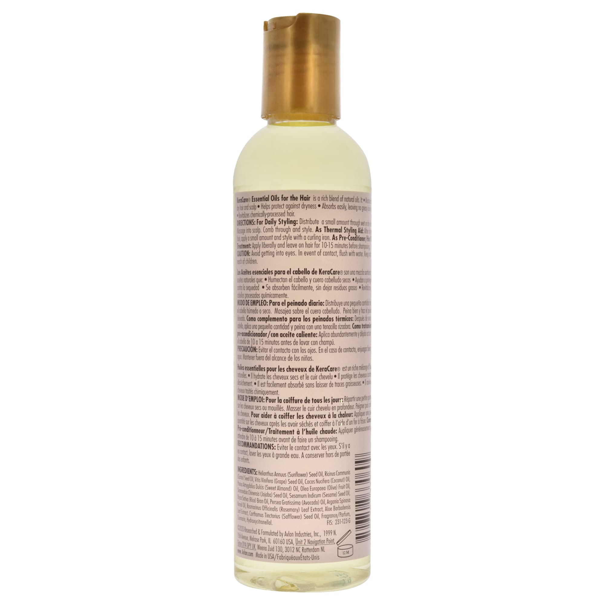 Keracare Essential Oil For The Hair 8 oz
