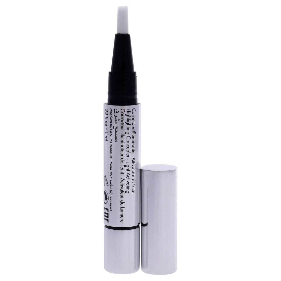 PUPA Milano Active Light Highlighting Concealer - Light Activating - 001 Luminous Ivory by Milano for Women - 0.013 oz Concealer (I0111997)