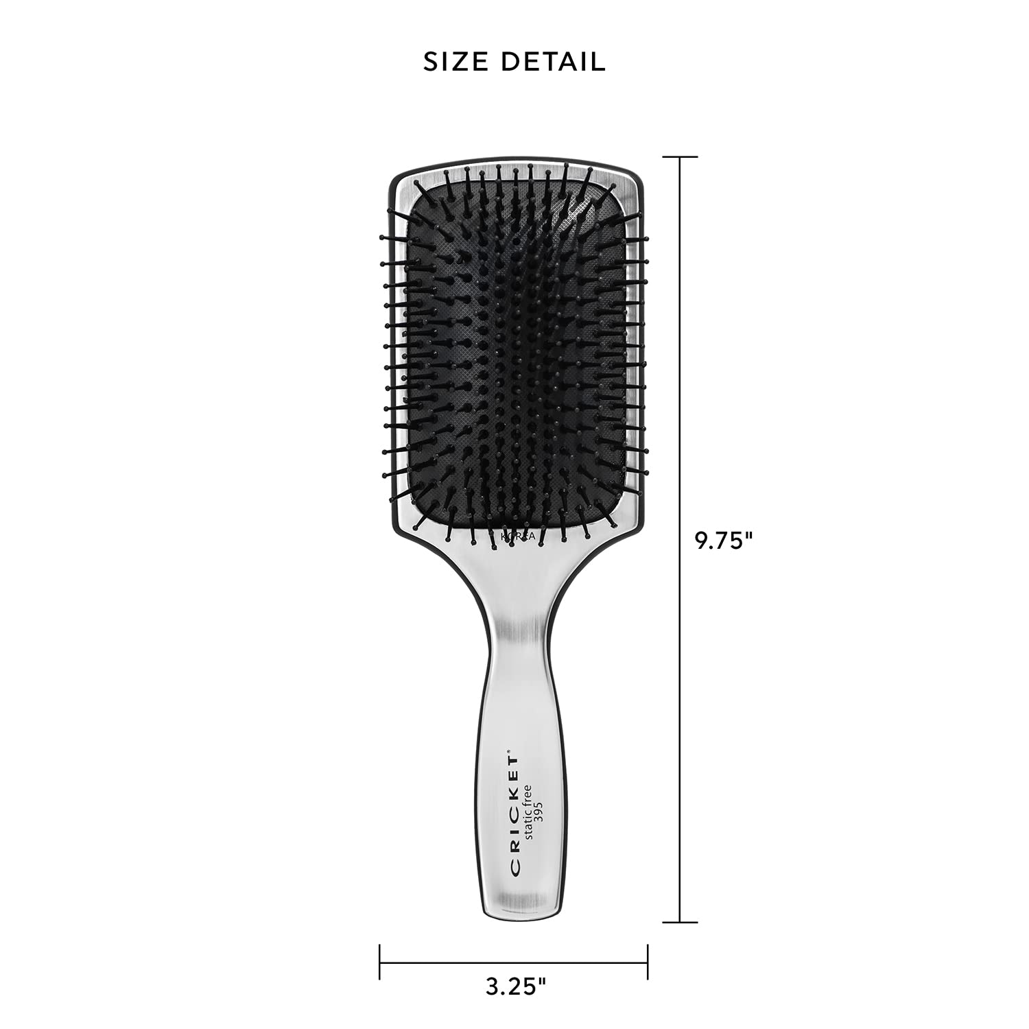 Cricket Visage Static Free Paddle Brush