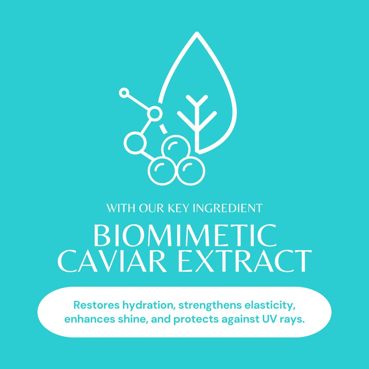 Caviar Professional Biphasic Leave In Conditioner | Deep Conditioning and Heat Protection Spray | Moisturizing Treatment to Detangle Hair, Smooth Frizz and Add Shine