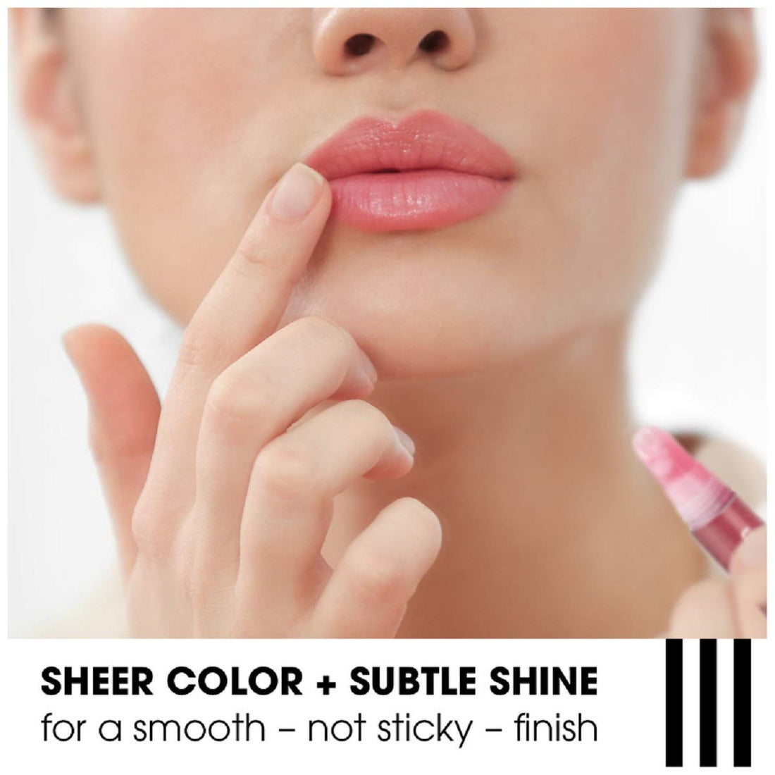 Subtle Pink: Chapstick Total Hydration Vitamin Enriched Tinted Lip Oil (Subtle Pink, 1 Tube), Vitamin C, Vitamin E, Contains Omega 3 6 9, 0.24 Ounce
