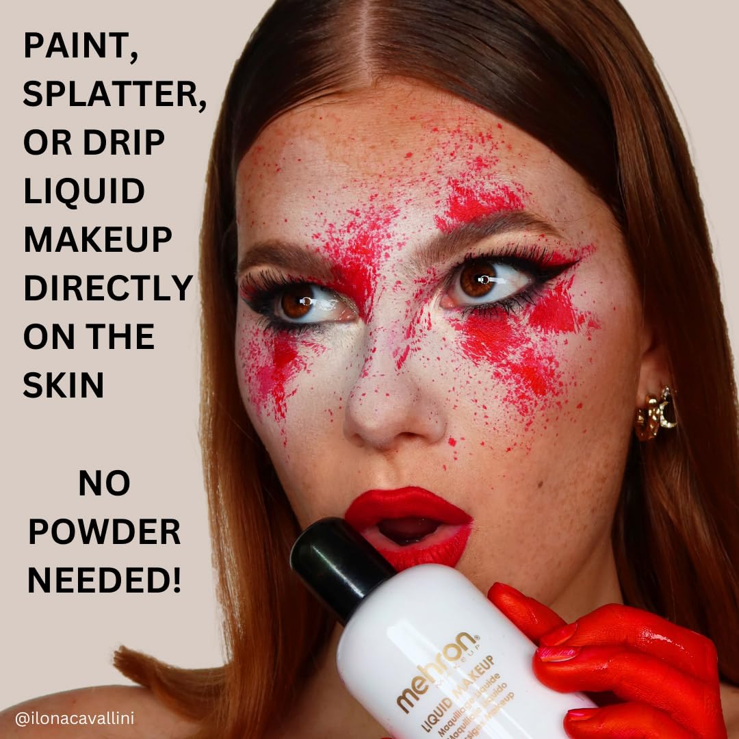 Mehron Liquid Face Paints - Yellow Y (1 oz)