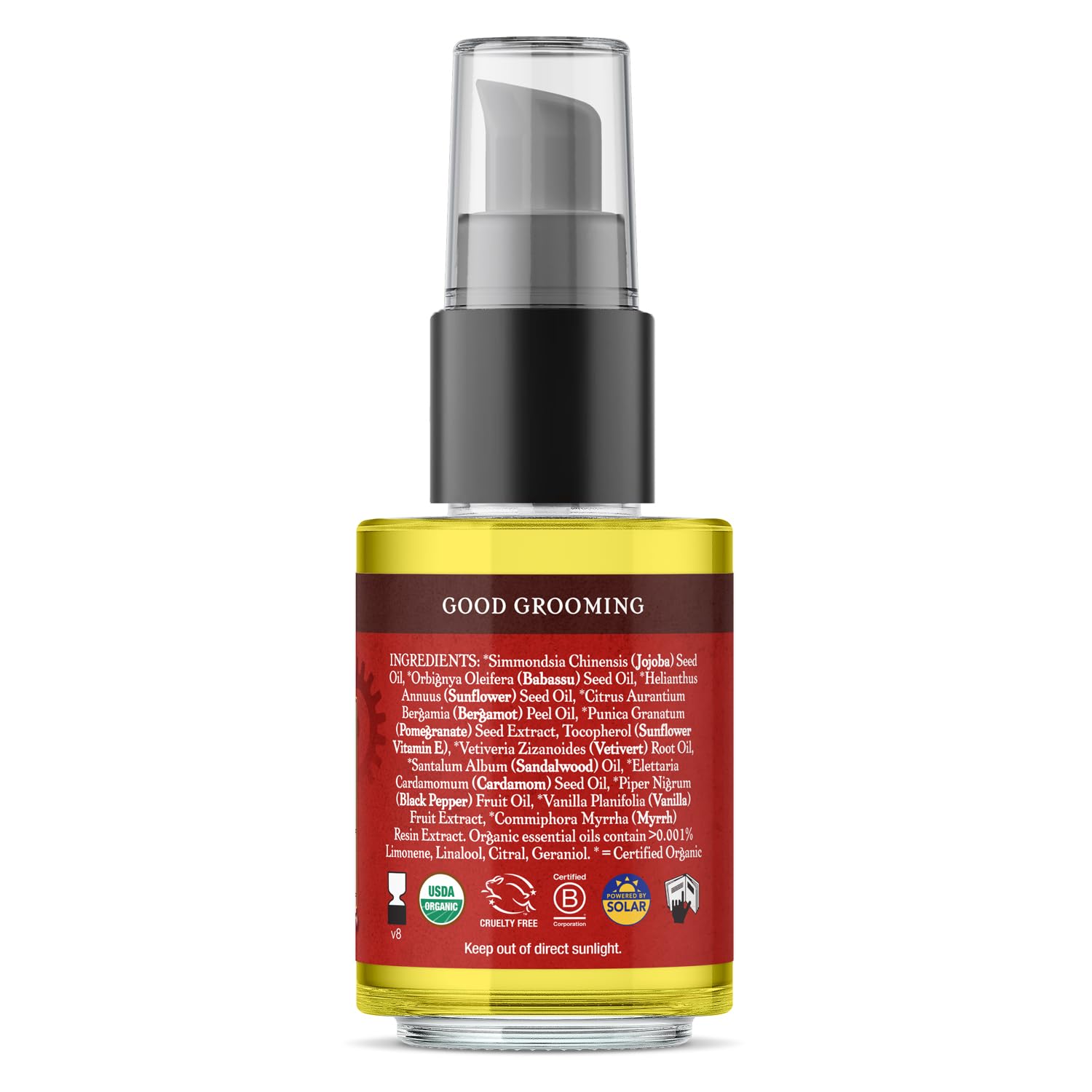 Badger Company, Beard Oil, Navigator Class, Man Care, 1 fl oz (29.6 ml)