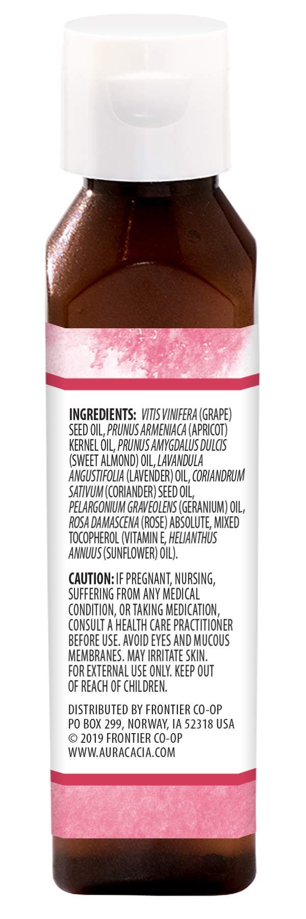 Aura Cacia Body Oil, Comforting Geranium, 4 Fluid Ounce