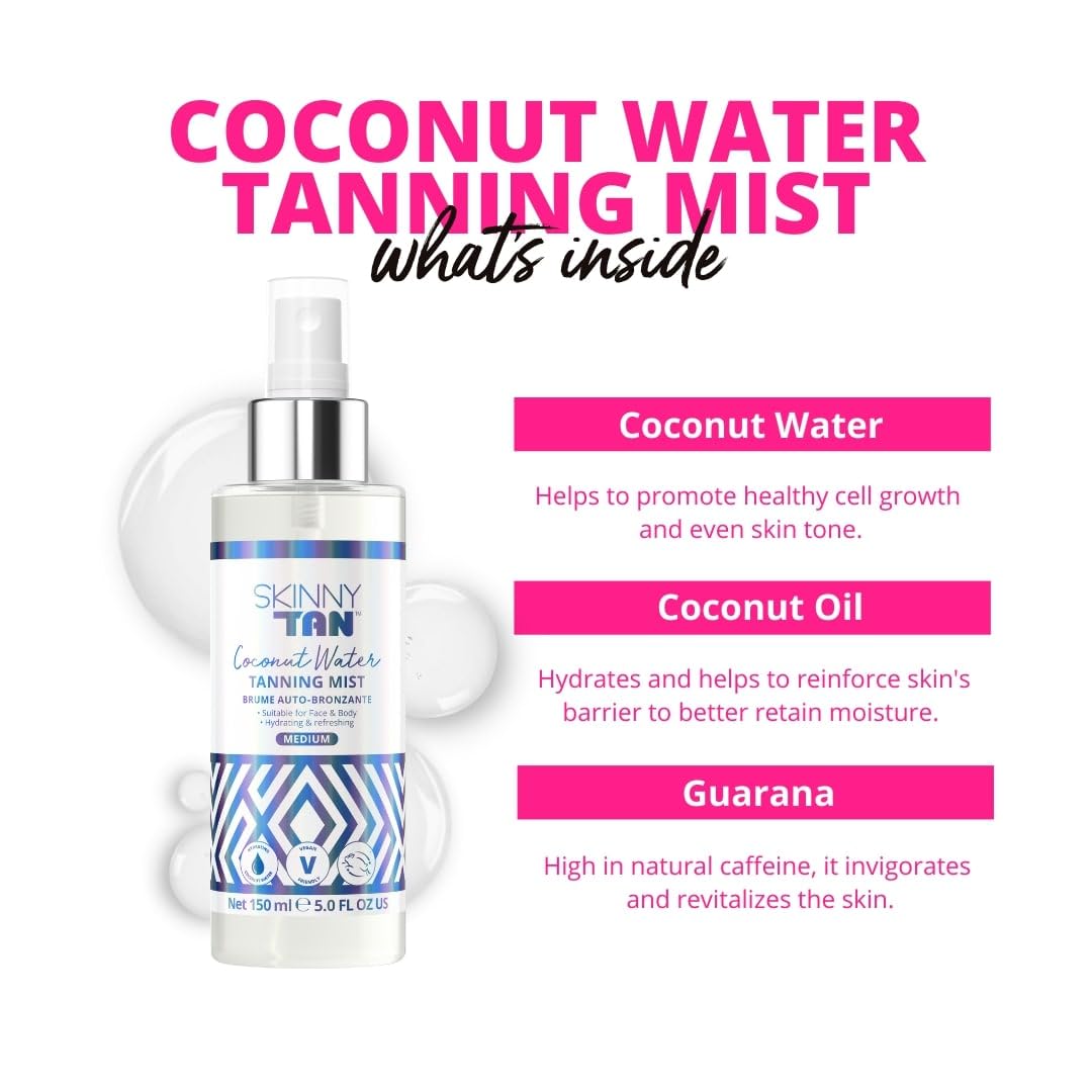 Skinny Tan Coconut Water Tanning Mist 150Ml