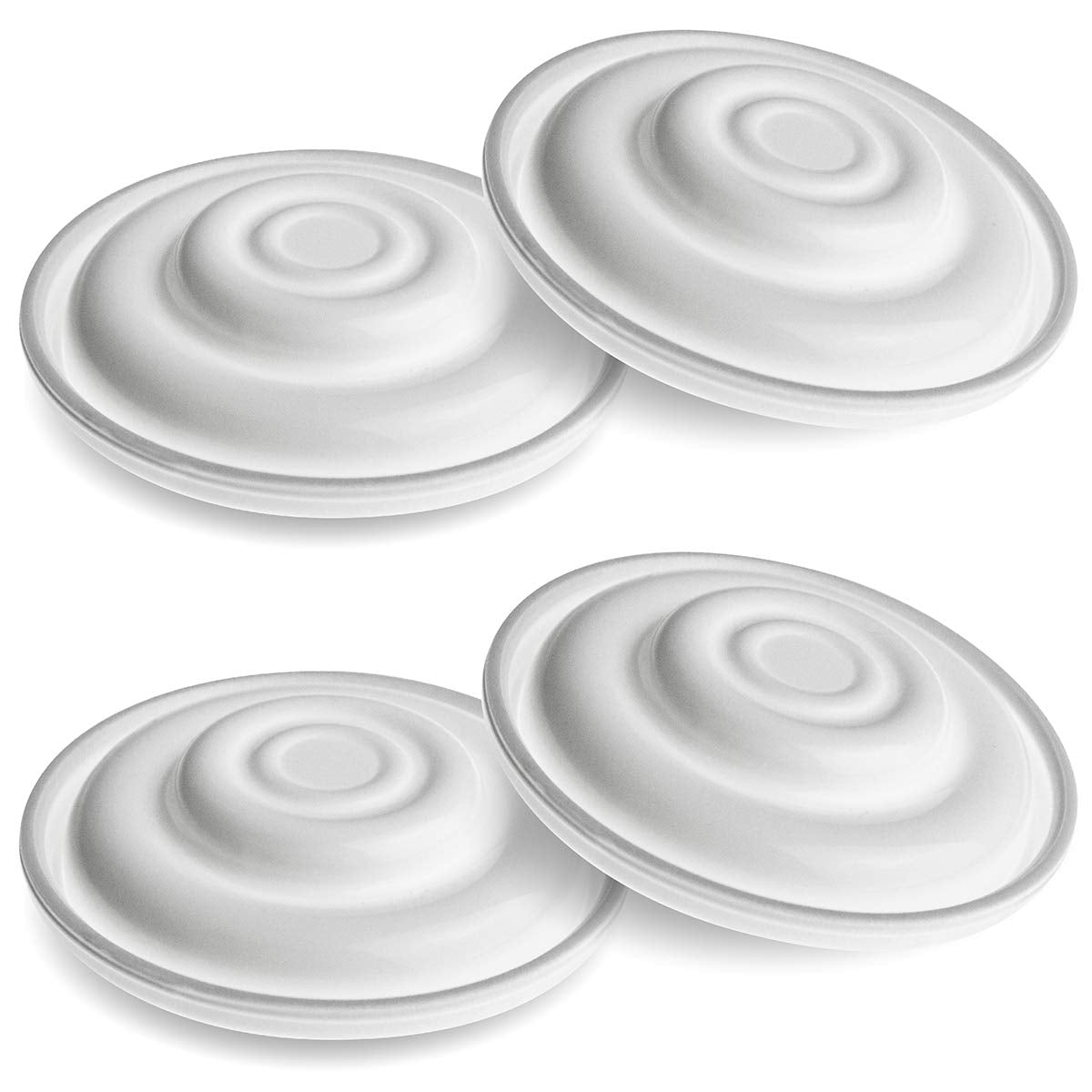 Nenesupply Silicone Backflow Protector Membranes Compatible with Spectra Backflow Protector Not Original Spectra Pump Parts Work with Spectra S2 S1 Breast Pumps (4pc Membrane)