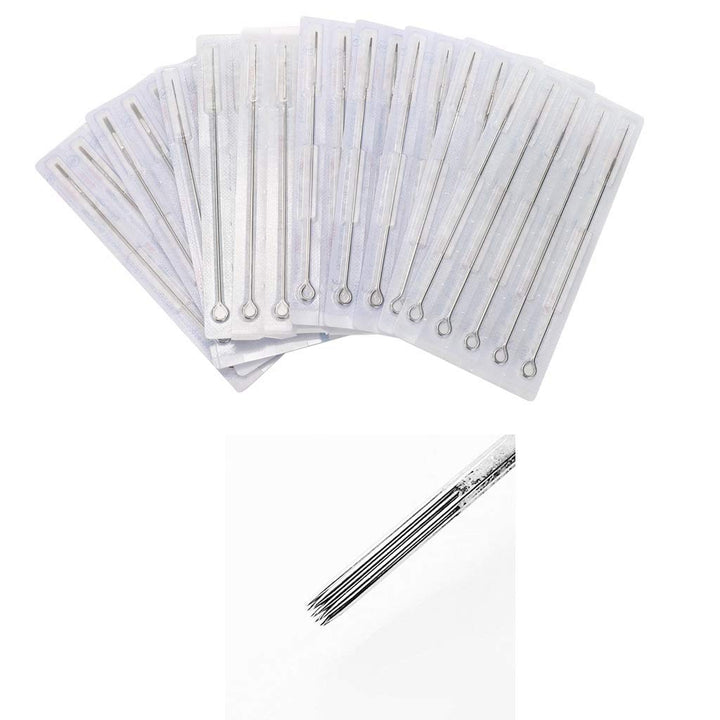 New Star Box Of 50PCS #12 18RS Round Shader Premade Sterile Tattoo Needles Supply