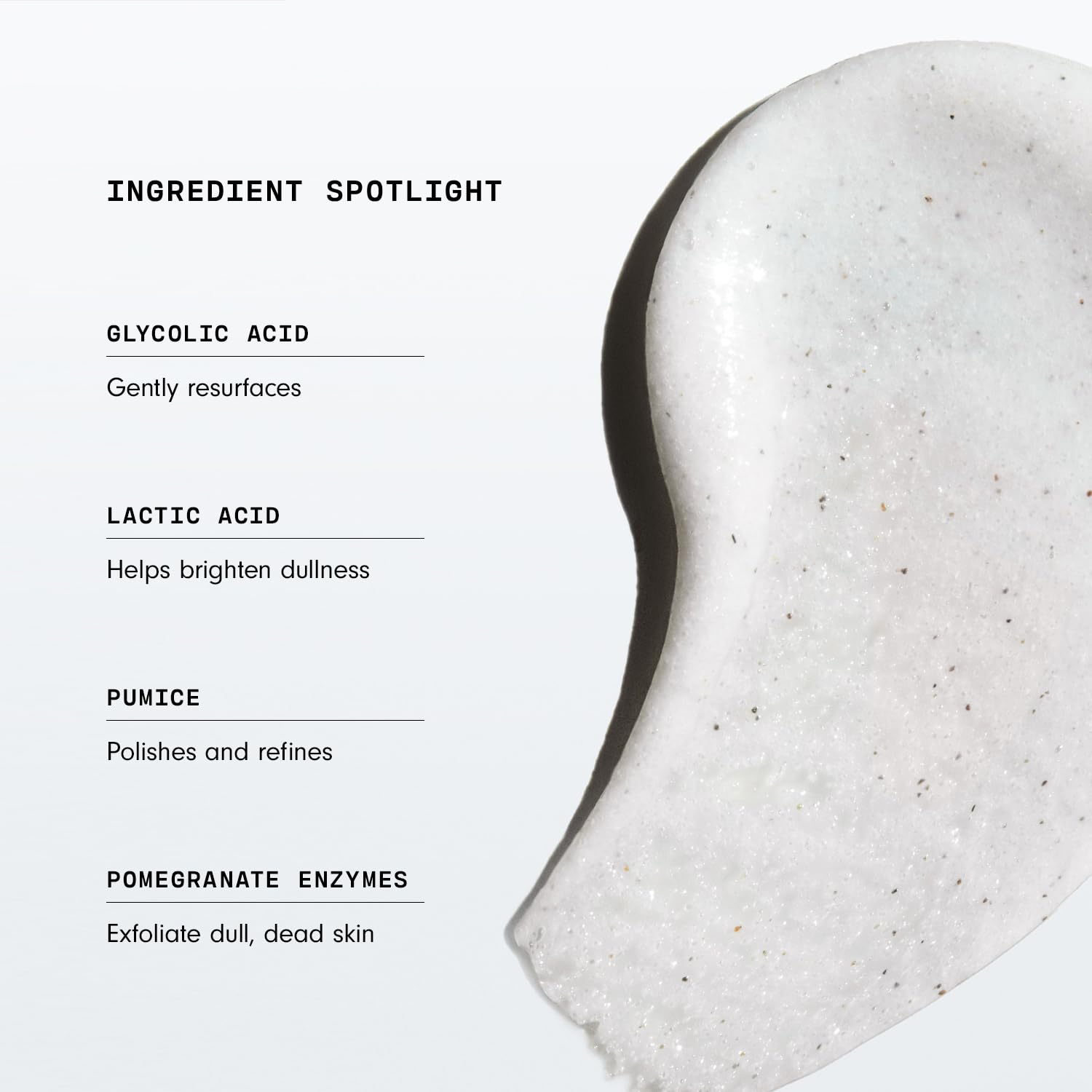 Versed Buff It Out AHA Exfoliating Body Scrub and Mask - Lactic Acid & Glycolic Acid Exfoliant - Microfine Pumice Body Exfoliator to Polish and Smooth Bumpy, Dry Skin - Vegan & Cruelty-Free (6 oz)