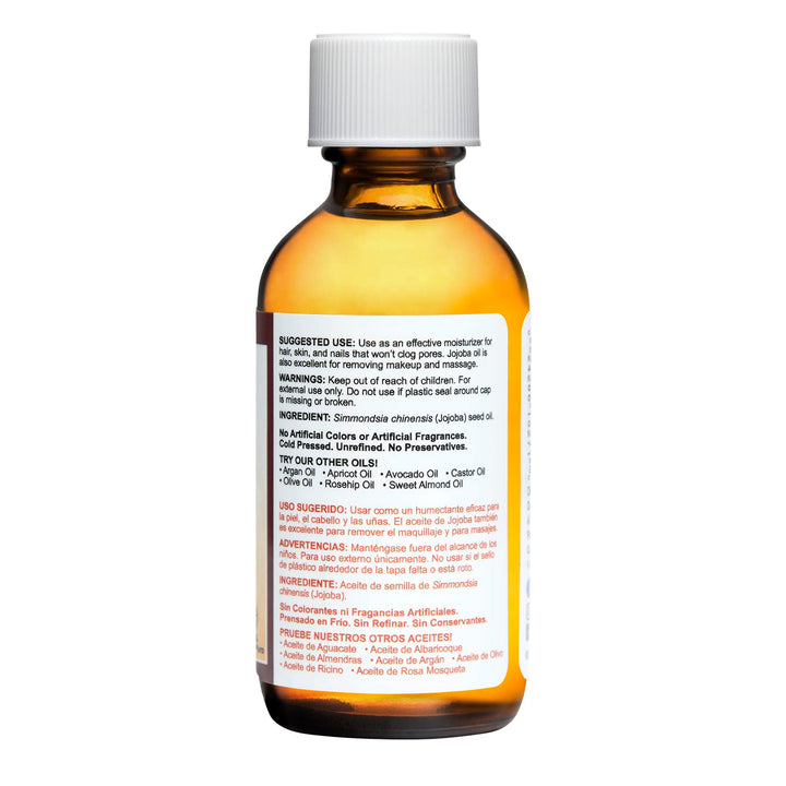 De La Cruz Jojoba Oil Moisturizer for Skin and Hair, 2 Ounce