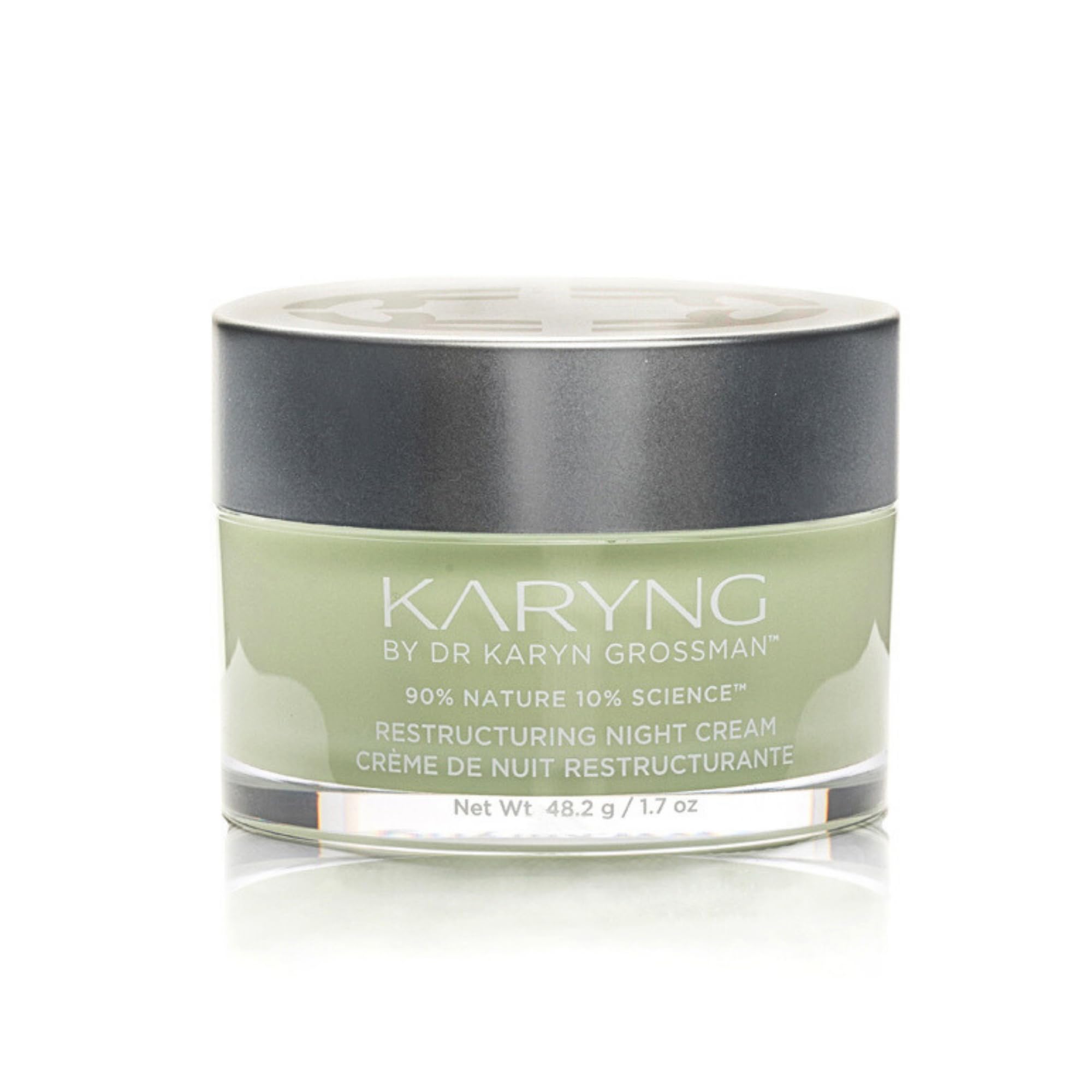 Restructuring Night Cream by KARYNG - Sensitive Skin Care Night Moisturizer with Natural Ingredients and Pro-Verte Technology - Reduces the Appearance of Lines & Wrinkles - Paraben Free - 1.7 oz/50ml