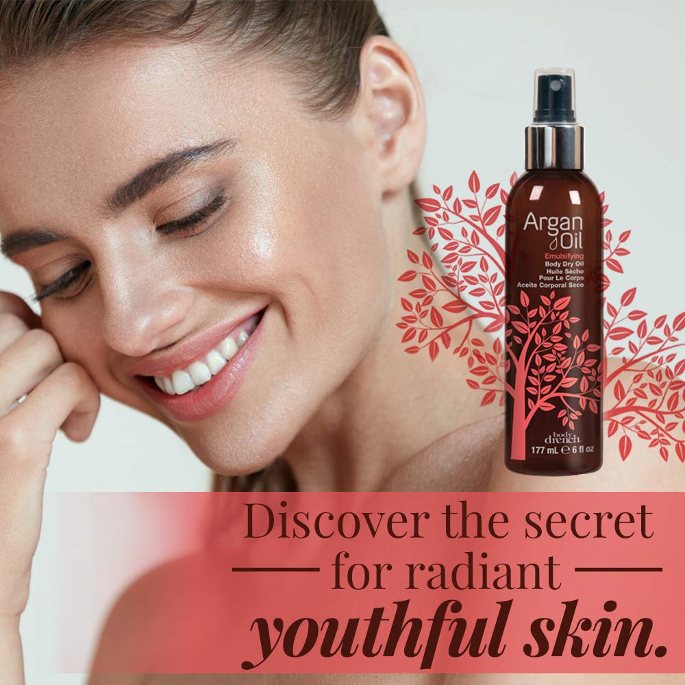 Body Drench Emulsifying Body Dry Oil, 6 Ounce