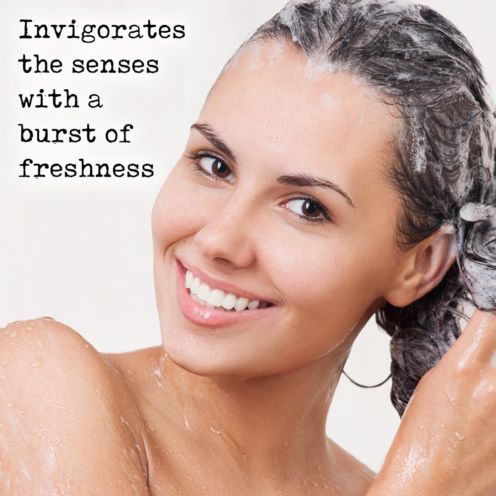 PHARM TO TABLE Tea Tree Shampoo For Men and Women, Deep Cleansing Sulfate-Free Formula - Relief for Dry Itchy Scalp - Infused with Tea Tree oil, Mint, Biotin and Vitamin E, 16.2oz