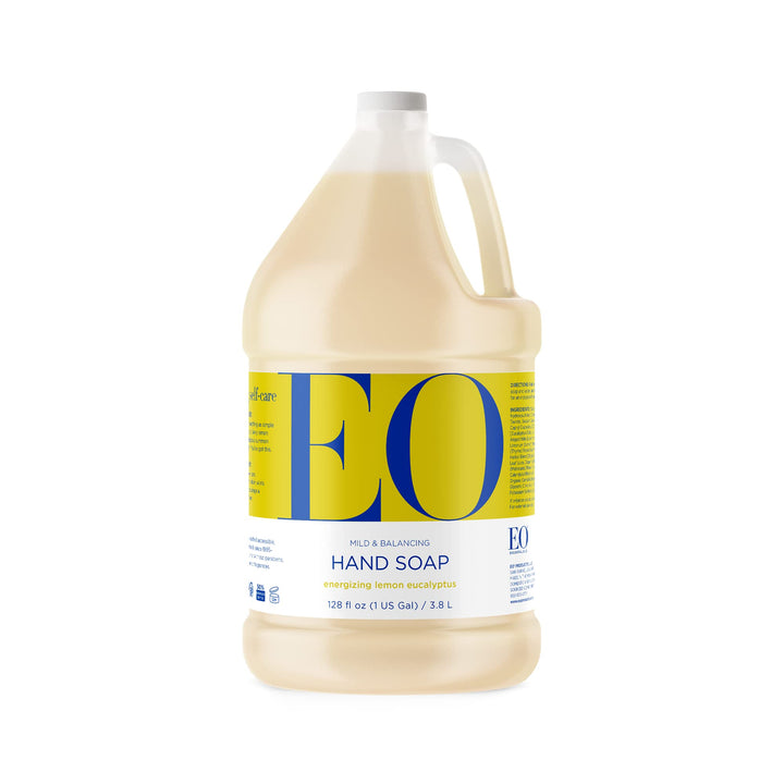 EO Hand Soap: Lemon and Eucalyptus, 128 Ounce Refill