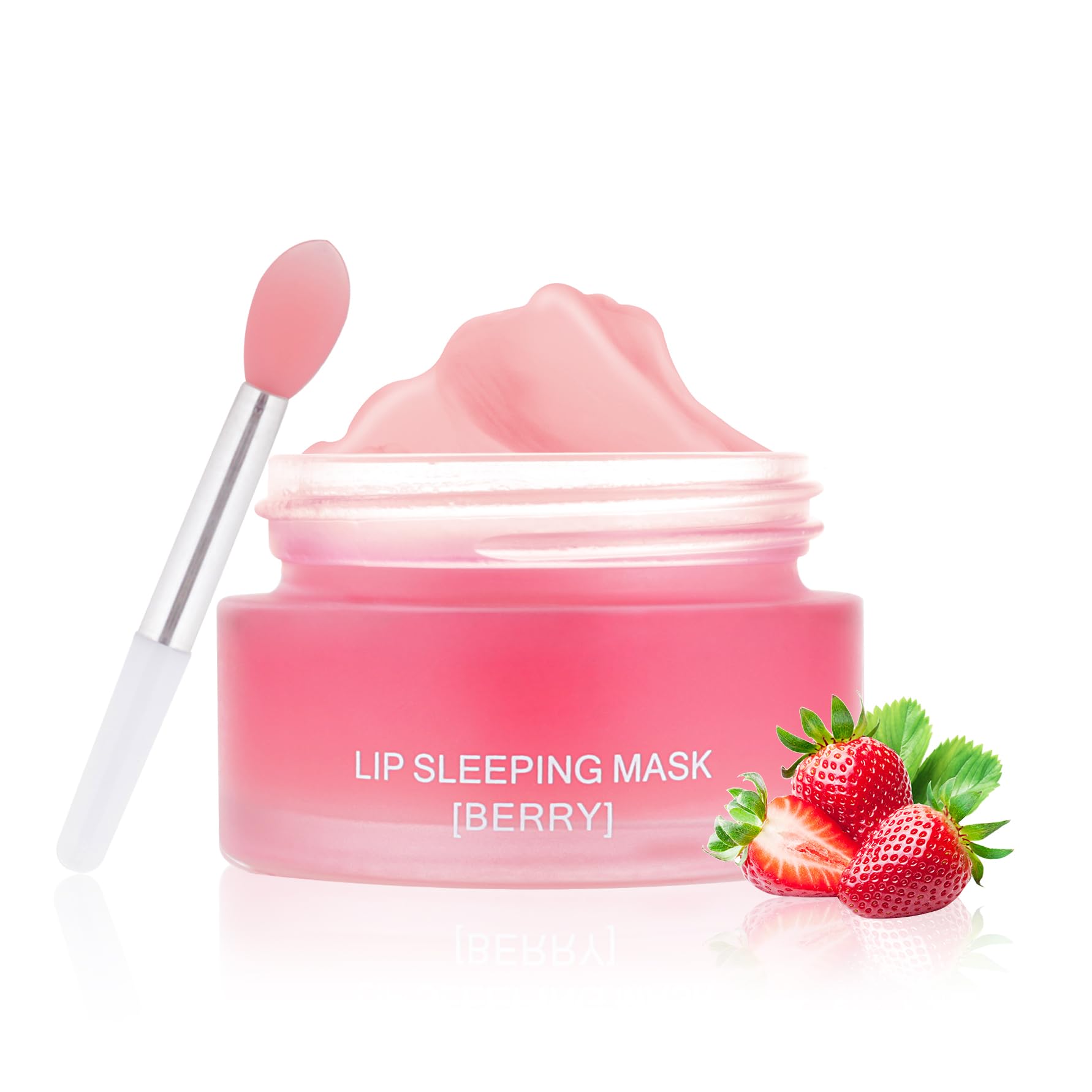 Lip Sleeping Mask,Lip Mask Overnight,Lip Masks,Nourish Hydrating Sleeping Lip Mask,Intense Hydration Night Sleep Lip Mask,Moisturize Lip Balm for Restore,Hydrate Dry Chapped Lips,Berry,0.7oz