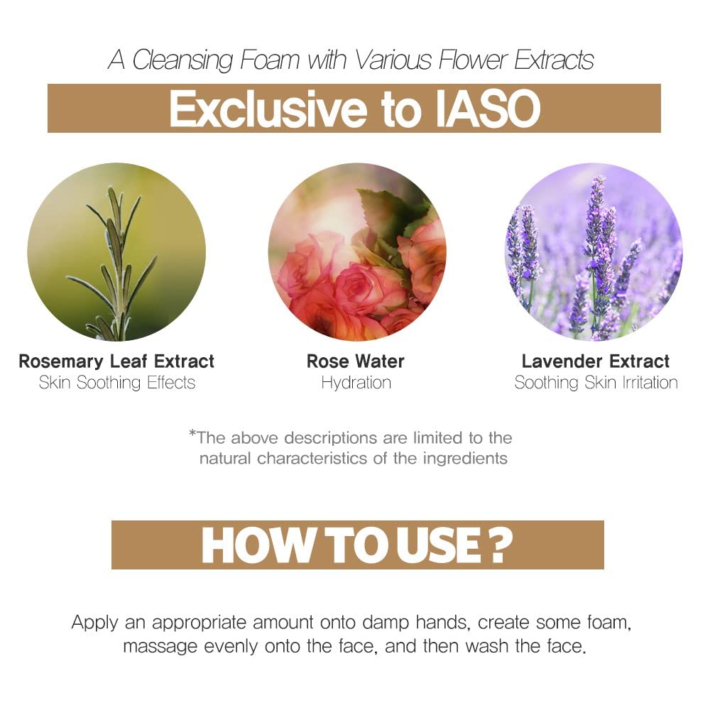IASO Aroma Clear Cleansing Foam