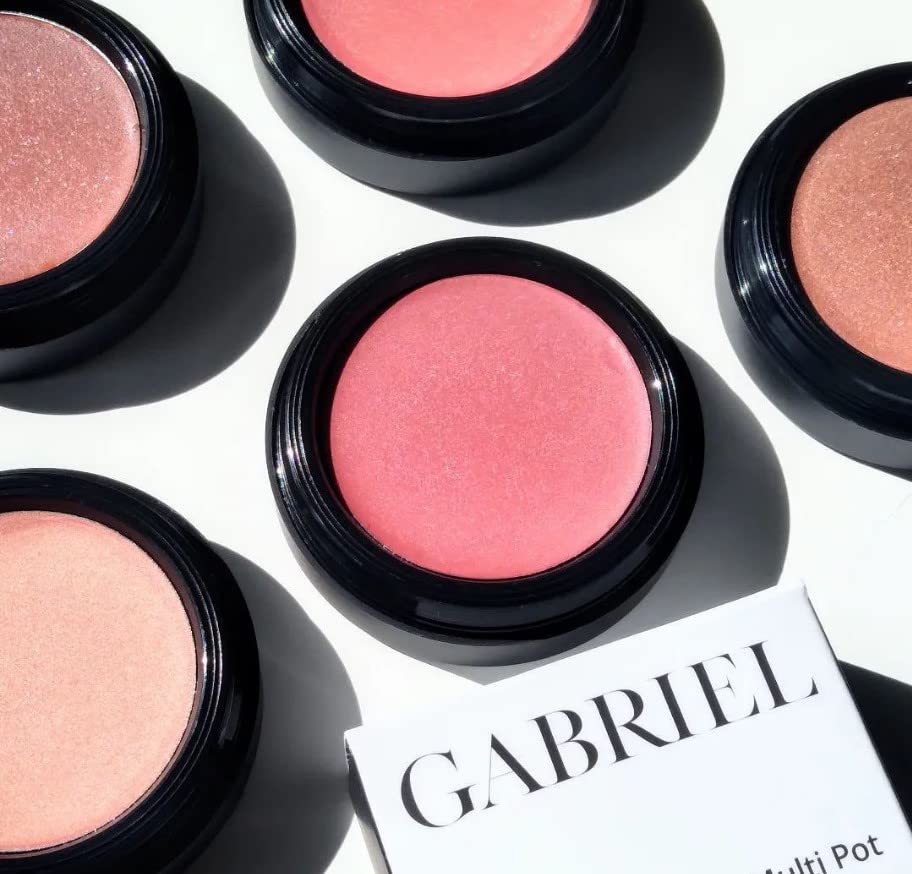 Gabriel Cosmetics Gabriel Cosmetics Multi Pot for Eyes, Cheeks and Lips Conch Pink Shimmer