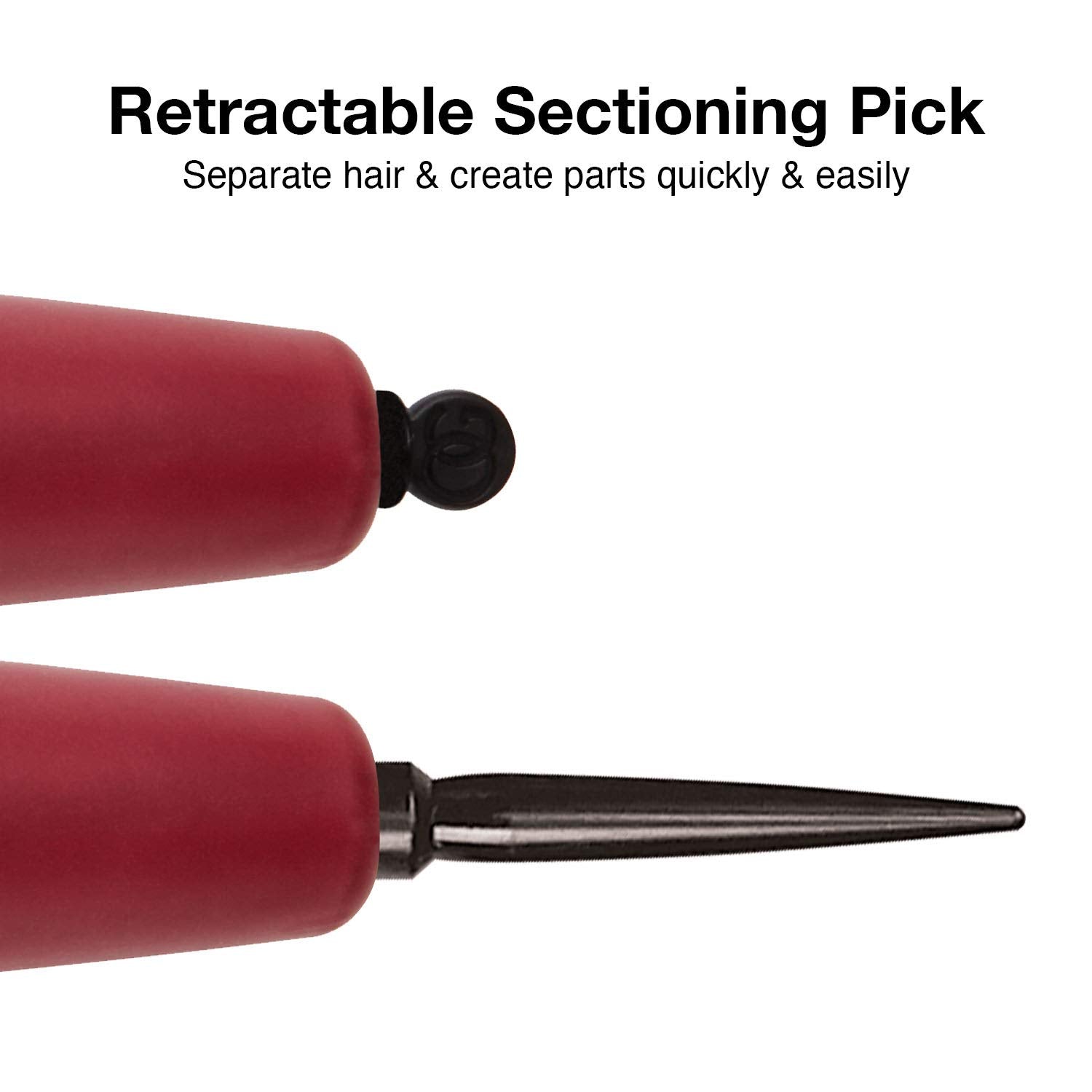 62 mm : Olivia Garden Heat Pro Ceramic + Ion Round Thermal Brush, 62 mm