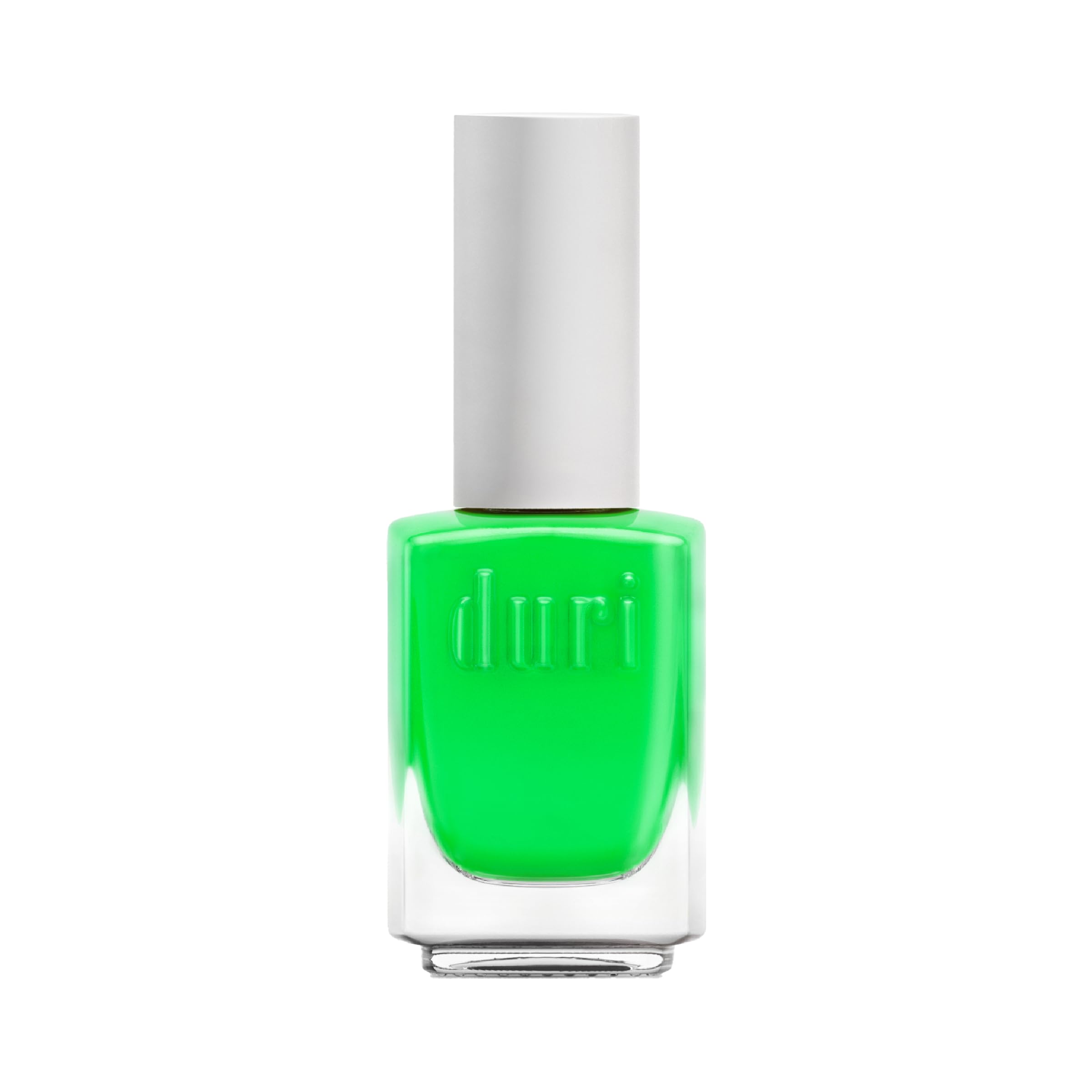 duri Nail Polish, 159N Piranha, Neon Green, Matte, Opaque, 0.5 fl.oz.