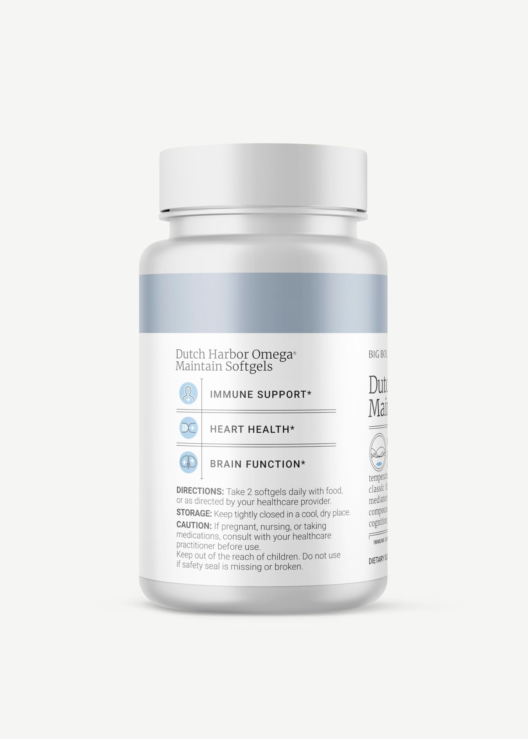 Dutch Harbor Omega 3 Fish Oil Supplement - Wild Alaskan Cod Liver Oil - 120 Softgels, Lemon Flavor - Includes Omega-3 Fatty Acids with DPA, DHA, & EPA