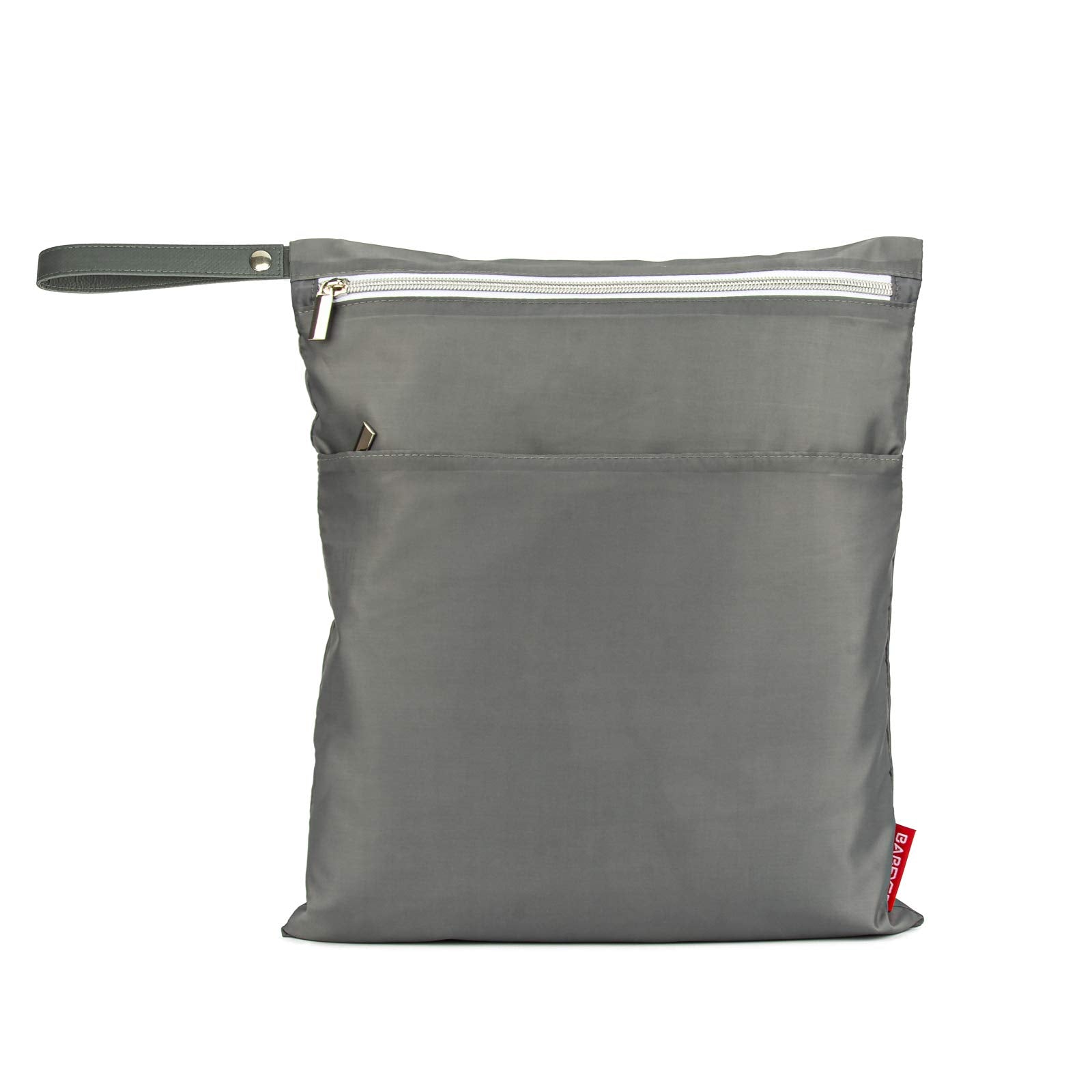 BABEYER 2Pcs Wet Dry Bags for Baby Cloth Diapers Waterproof Washable Reusable with Two Zipper Pockets for Dirty Gym Clothes, Travel, Beach Pool Daycare Soiled baby Accessories