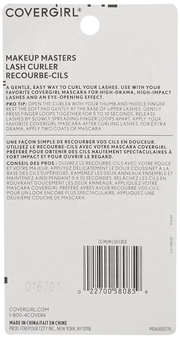 COVERGIRL Makeup Masters Eyelash Curler 1 Count by COVERGIRL