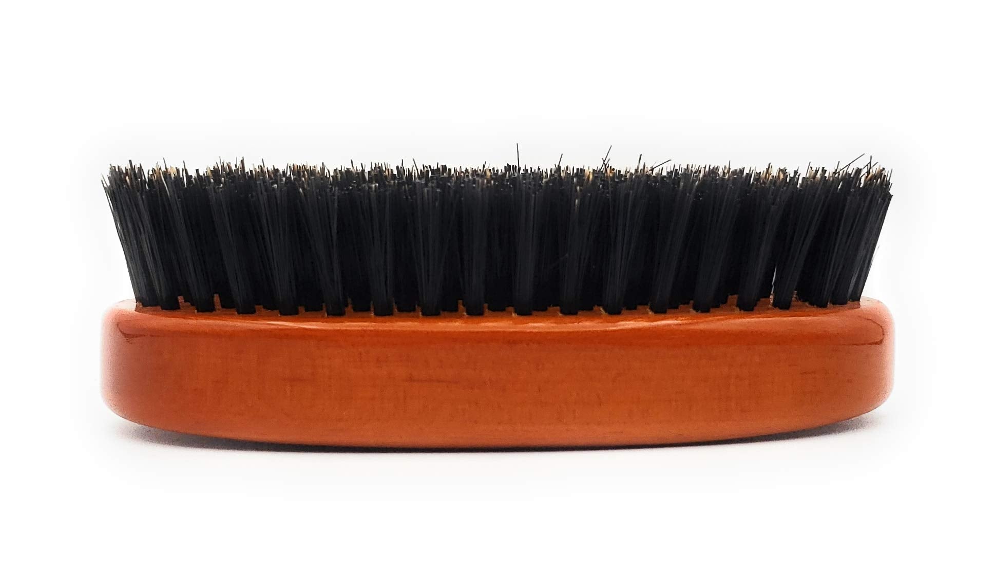 Verano Pro Boar Bristle 9-Row Reinforced Oval Palm Wave Brush #8451