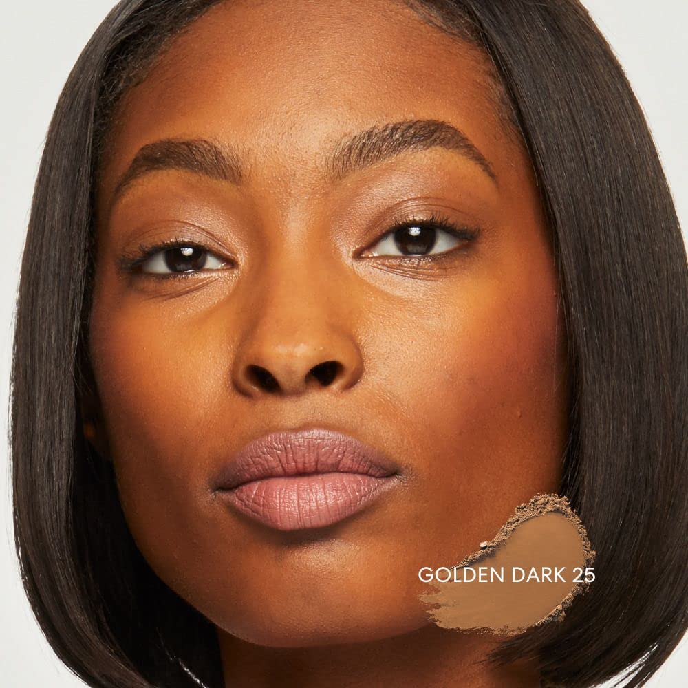 Matte Foundation SPF 15 - W40 Golden Dark by bareMinerals for Women - 0.21 oz Foundation