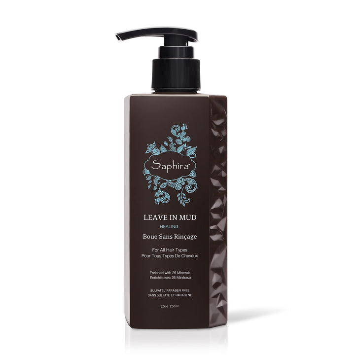 Saphira Leave in Mud - For Normal to Dry Hair - 250 ml / 8.5 oz.