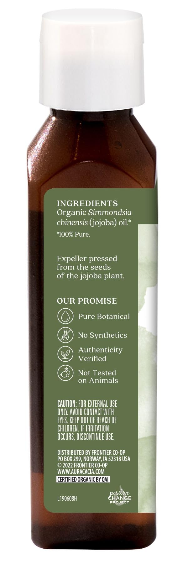 Aura Cacia Organic Skin Care Oil, Balancing Jojoba, 4 Fluid Ounce