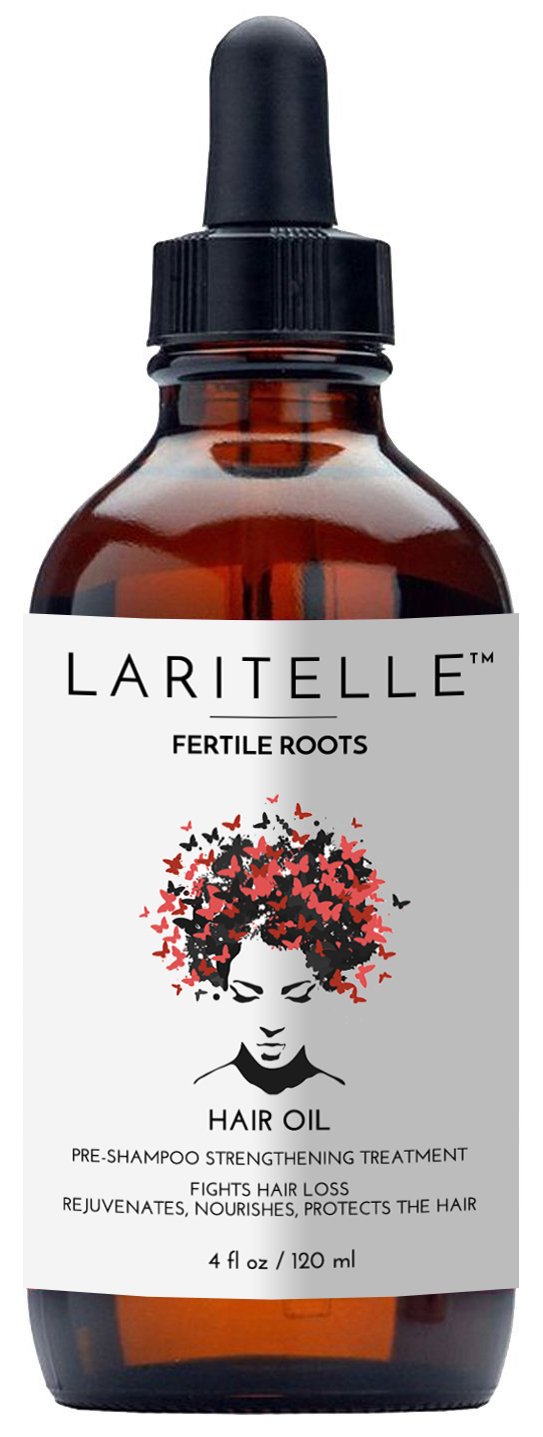Laritelle Organic Hair Loss Treatment for Men/Women, Fortifying, Strengthening and Rejuvenating Follicle Fuel, Stops Shedding, Promotes New Growth, 4 oz.