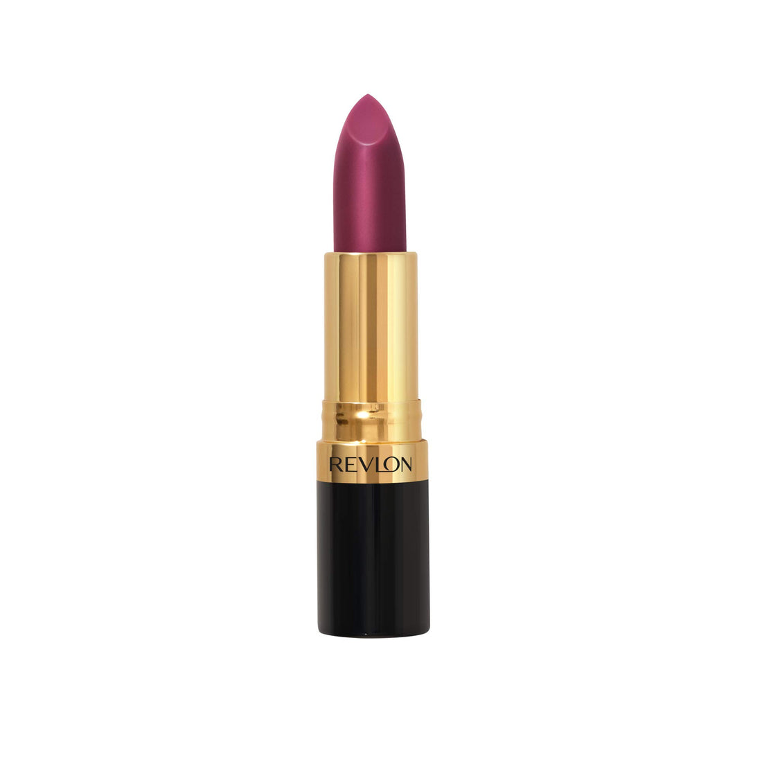 REVLON Glossy Super Lustrous Lipstick, Plum Velour, Shine Finish 3.7 G 0.13 Oz