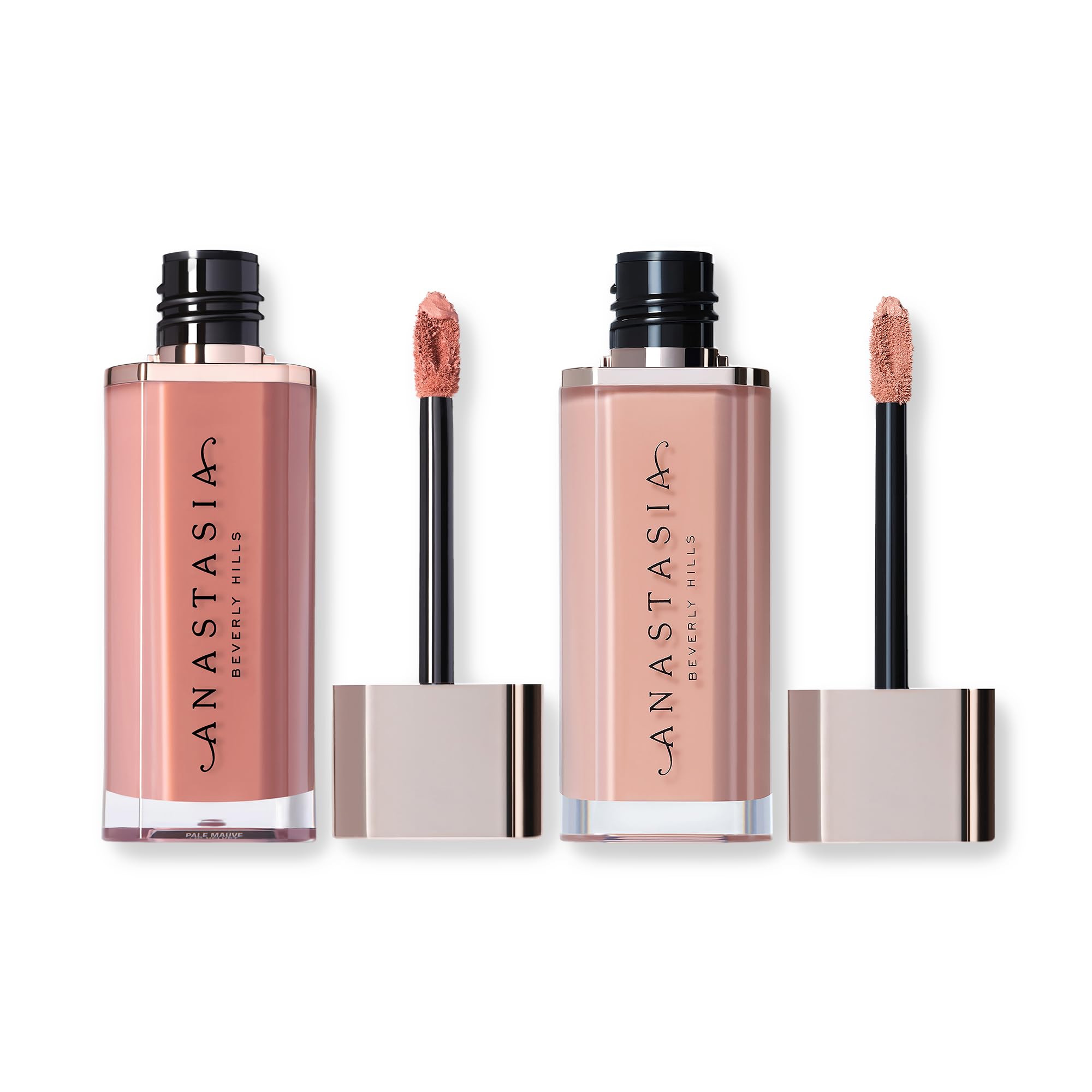 Anastasia Beverly Hills - VELVET LIPS Mini Lip Velvet Duo - Softy + Peachy Nude