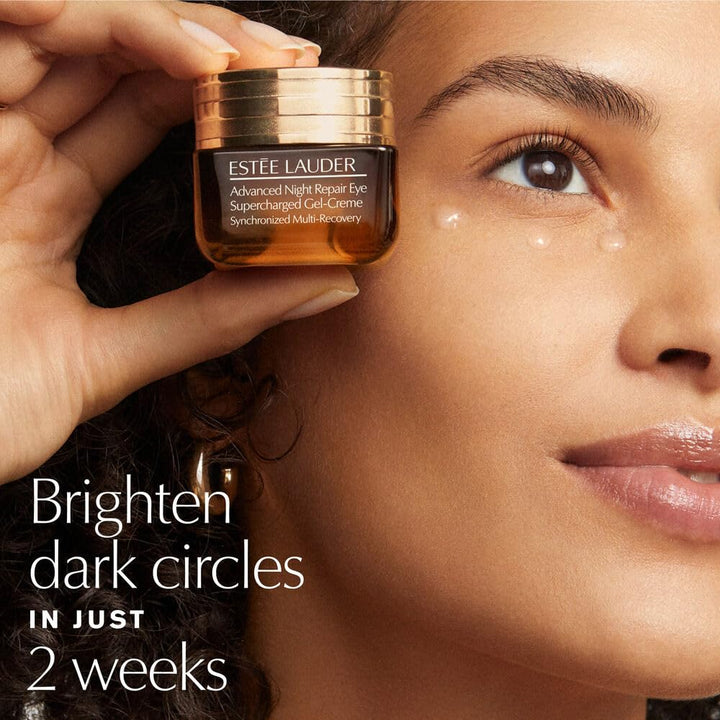 Estée Lauder Advanced Night Repair Eye Supercharged Gel-Cream Synchronized Multi-Recovery | Eye Cream for Dark Circles, Travel Size, 0.17 Fl Oz