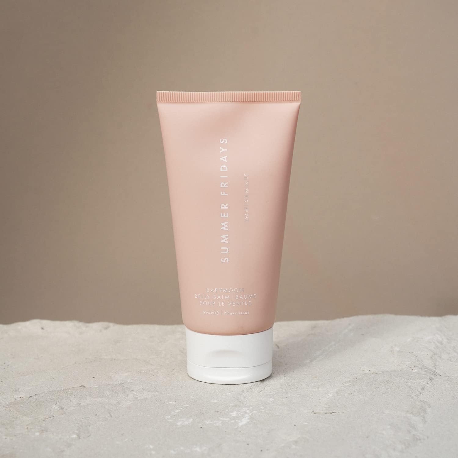 Summer Fridays Babymoon Belly Balm - Nourishing Balm + Body Moisturizer Enriched with Calendula Oil + Vitamin E to Help Reduce the Appearance of Stretch Marks and Dry Skin (5 Fl Oz)