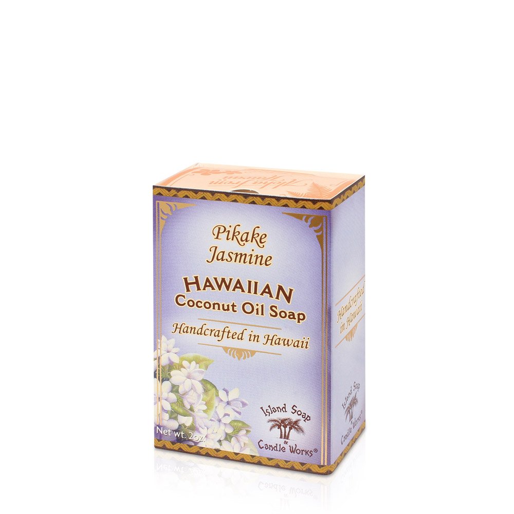 Hawaiian Coconut & Palm Oil Soap Pikake Jasmine
