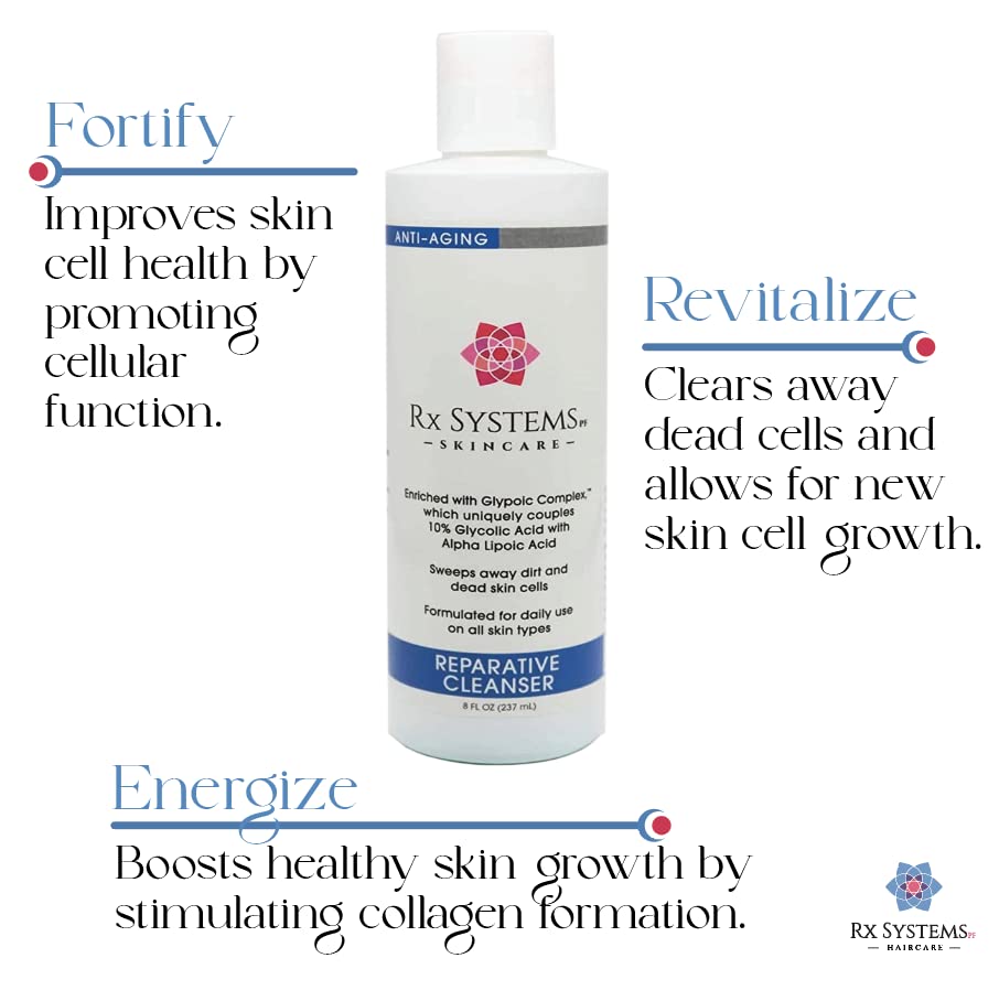 Rx Systems PF Reparative Cleanser 8 oz