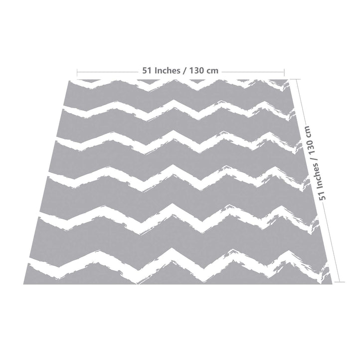 Large Splat Mat for Under High Chair/Arts/Crafts, WOMUMON Washable, Waterproof, Non Slip, Portable Floor Protector for Baby, Kids, Durable Spill, Splash Mat for Pet