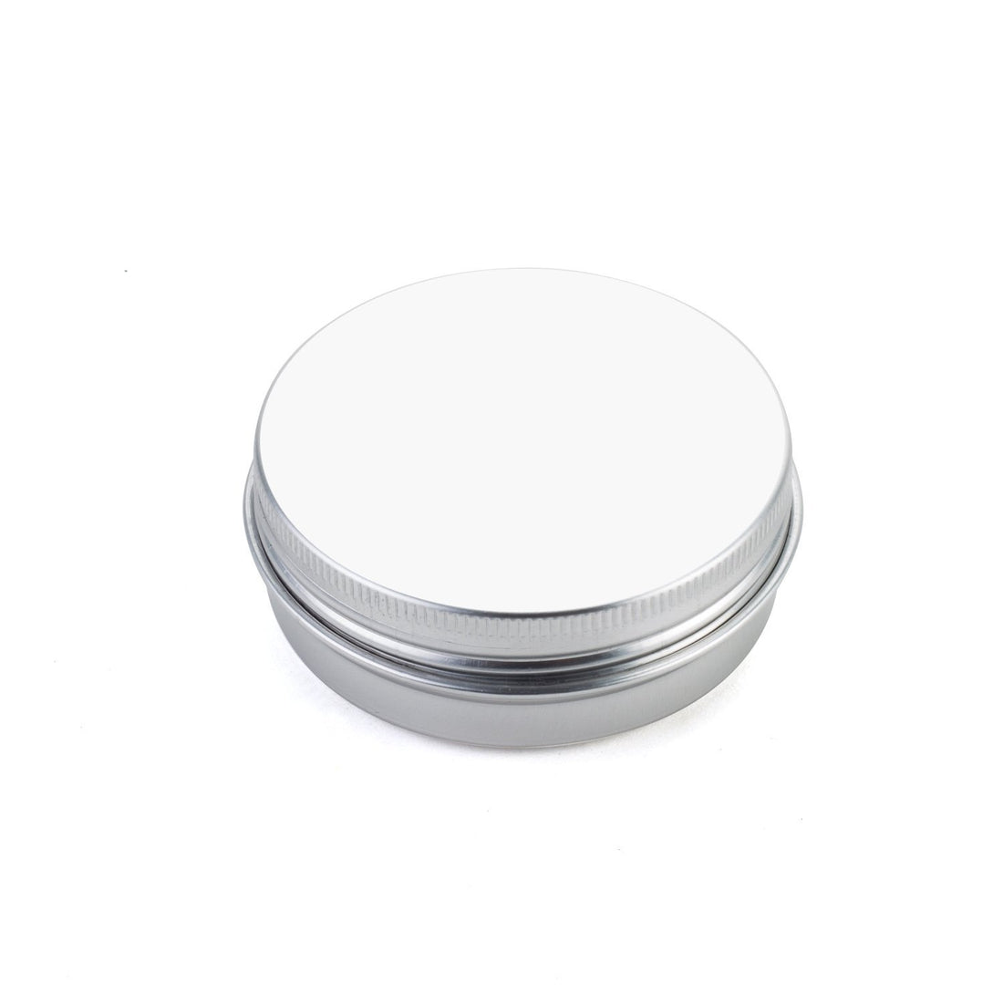 Tosnail 2 oz. Aluminum Round Lip Balm Tin Container Bottle with Screw Thread Lid - Great for Store Spices, Candies, Tea or Gift Giving, Pack of 24